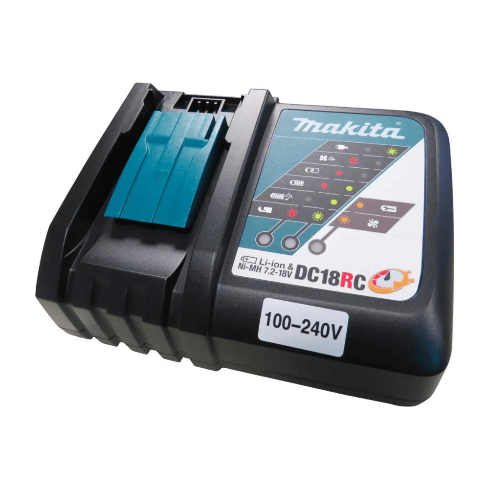 Combo Aspirador de Pó DCL180Z e Soprador DUB183Z 18V com Bateria e Carregador MAKITA
