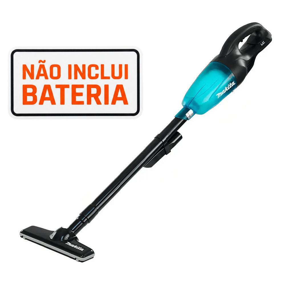 Aspirador de Pó DCL180ZB 18V sem Bateria e Carregador MAKITA