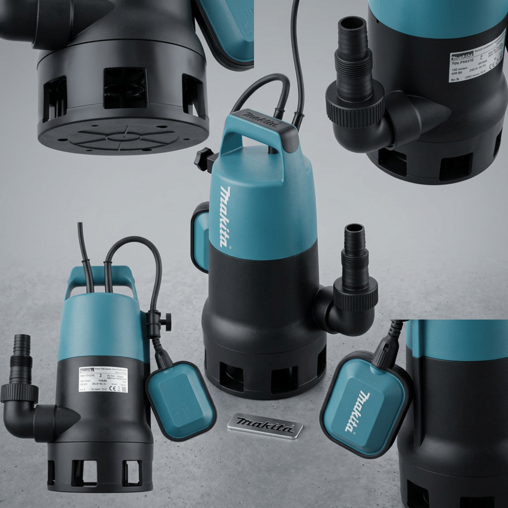 Bomba Submersível Elétrica PF0410 400W 220V MAKITA