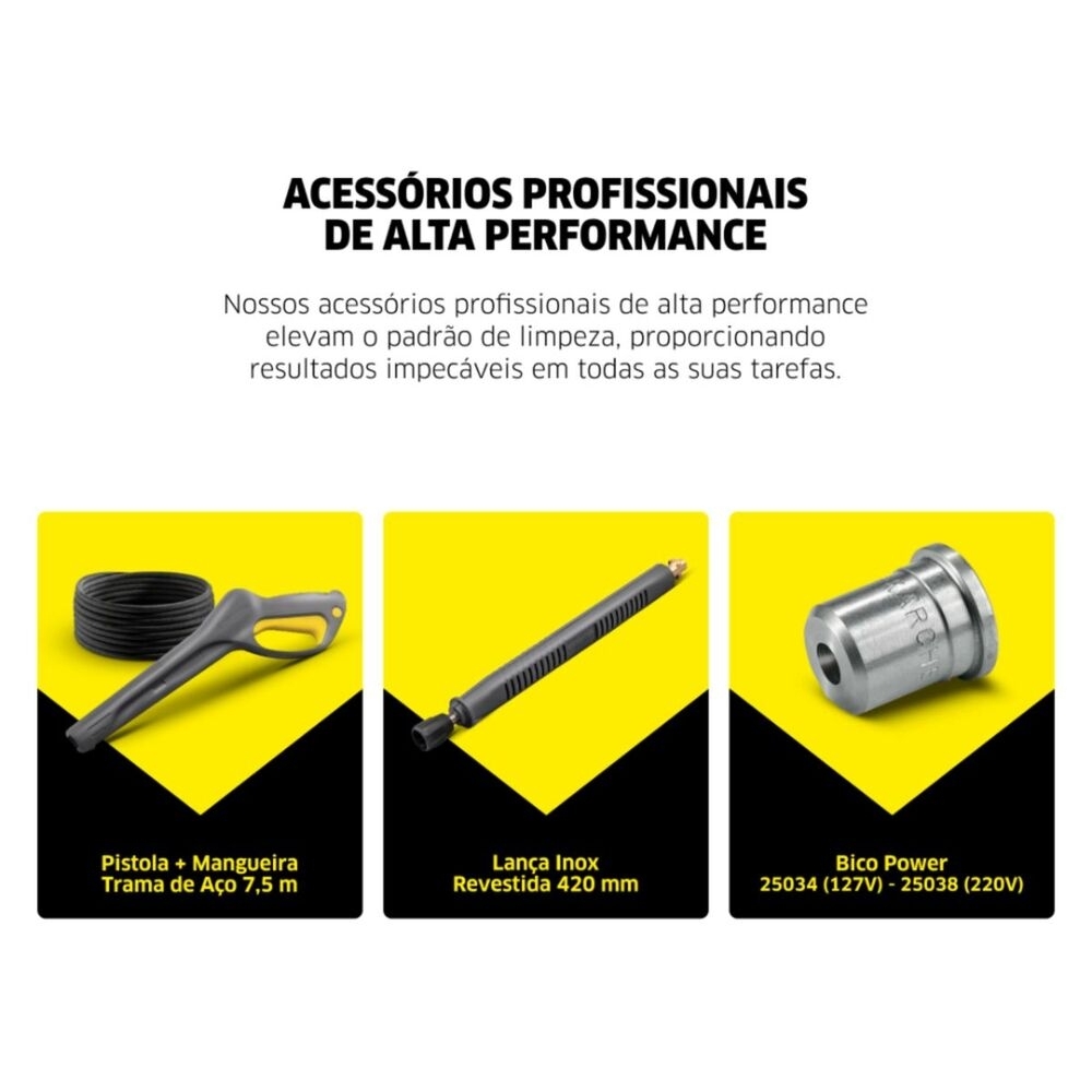 Lavadora de Alta Pressão HD 585 Indução 150 bar 500L/h 2200W 220V KARCHER
