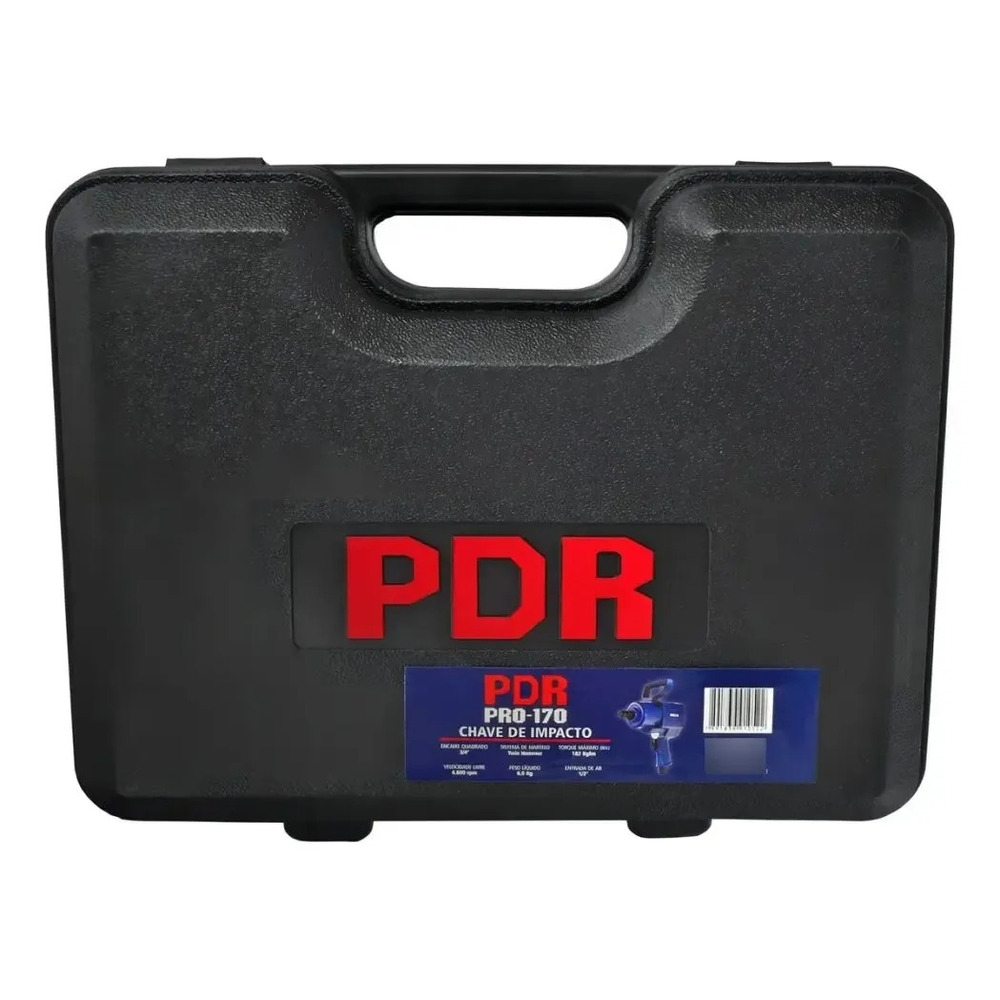 Chave de Impacto Pneumática 3/4 Pol. 182 Kgfm PDR