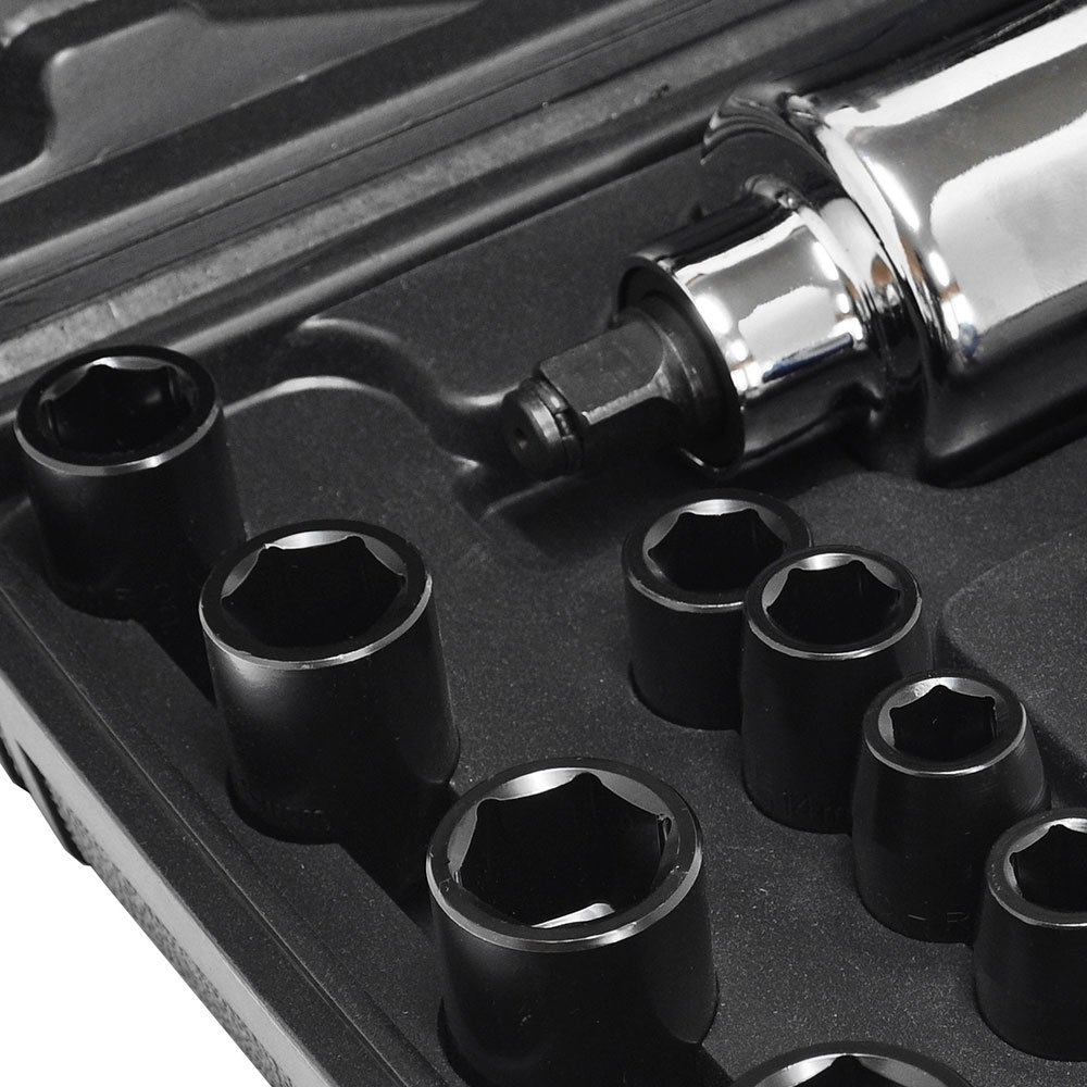 Kit Chave de Impacto Pneumática 1/2 Pol. 68kgfm PDR-PRO-150K