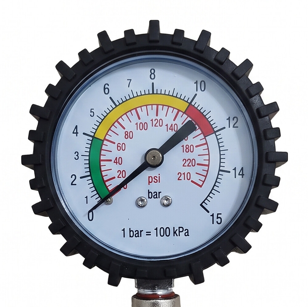 Calibrador de Pneus Pneumático PRO-220 1/4 Pol. PDR