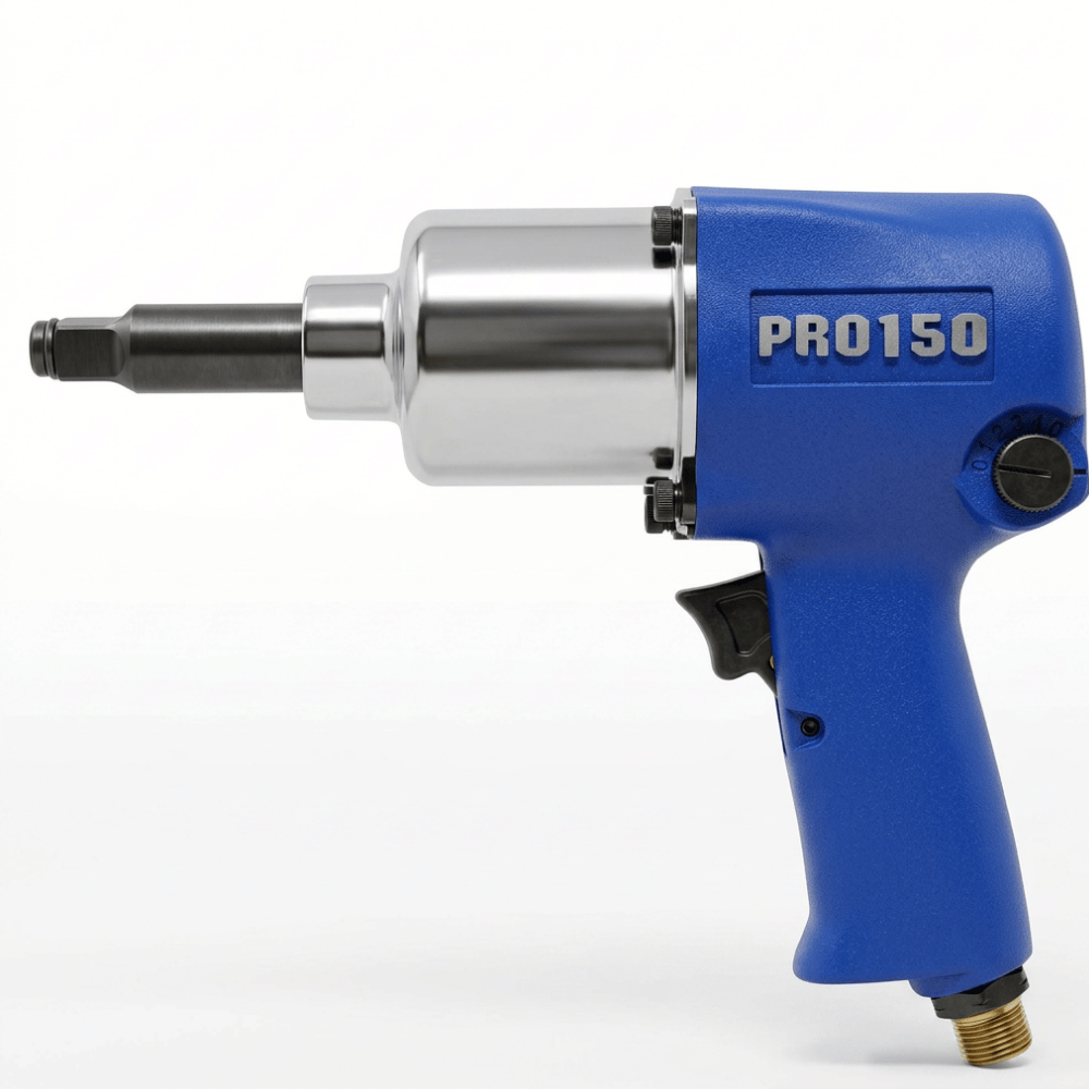 Chave de Impacto Pneumática PRO-150L 1/2 Pol. 68kgfm Eixo Longo 2,5 Pol. PDR