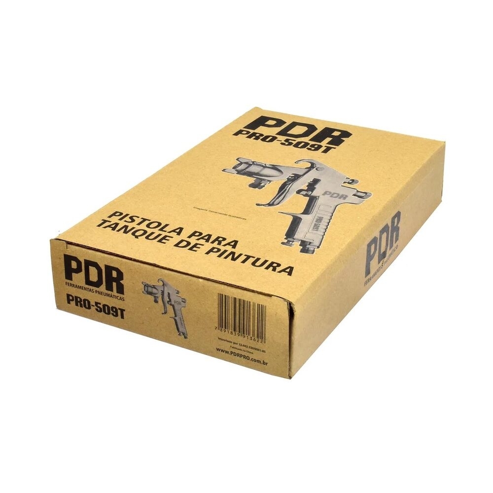 Pistola de Sucção para Tanque de Pintura PRO-509T 2,0mm PDR