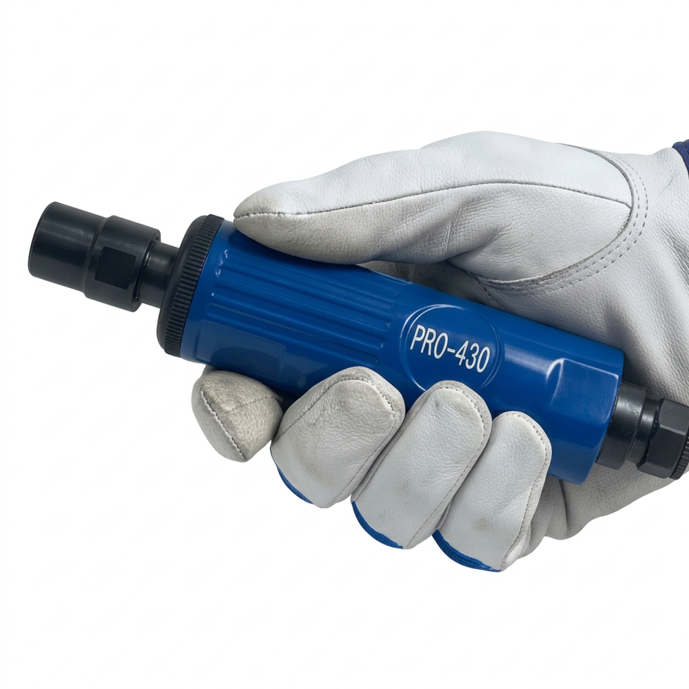 Mini Retífica Pneumática Reta 1/4 Pol. 0,3HP PDR