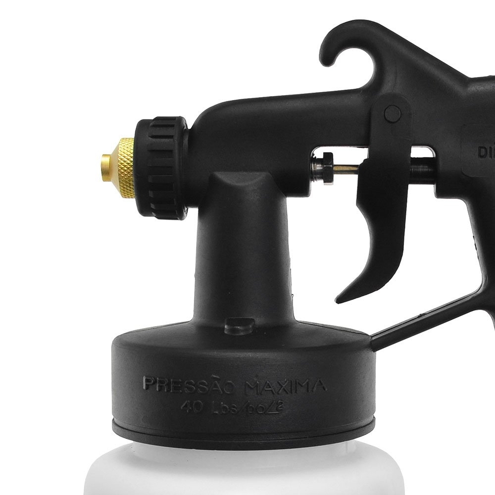 Pistola para Pintura Ar Direto PRO-515 1,2mm Copo 600ml PDR