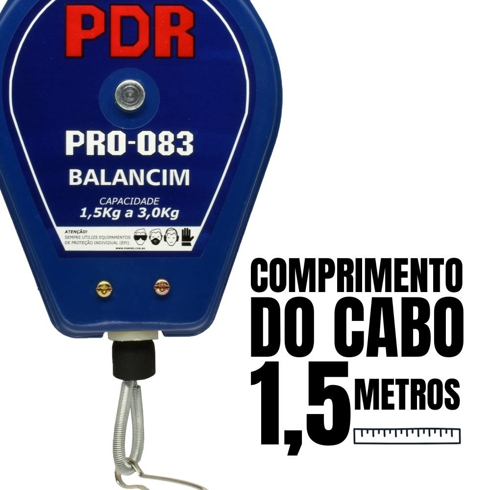 Balancim PRO-083 1,5 Kg a 3,0 Kg PDR