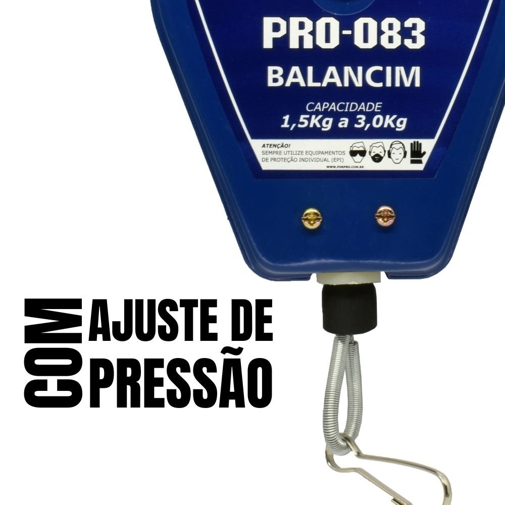 Balancim PRO-083 1,5 Kg a 3,0 Kg PDR