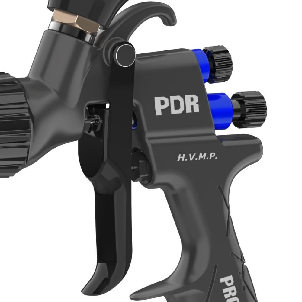 Pistola de Pintura HVLP PRO-532P Gravidade Bico 1,4mm Copo Preto 600ml PDR