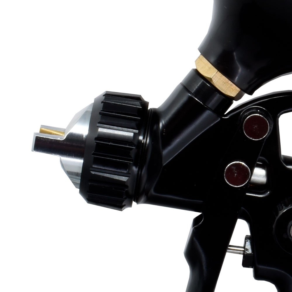 Pistola de Pintura HVLP PRO-552 Gravidade Bico 1,4mm Copo Preto 600ml PDR