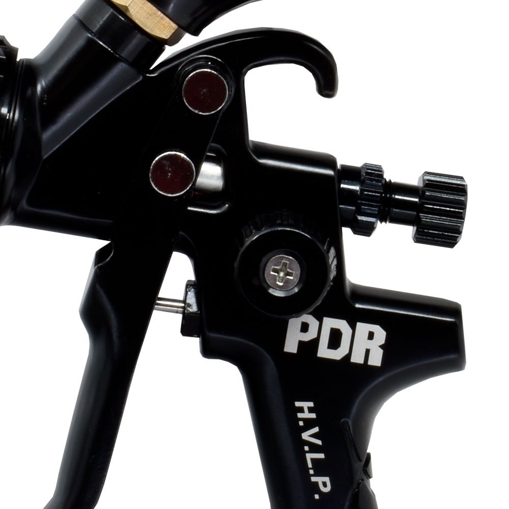 Pistola de Pintura HVLP PRO-552 Gravidade Bico 1,4mm Copo Preto 600ml PDR