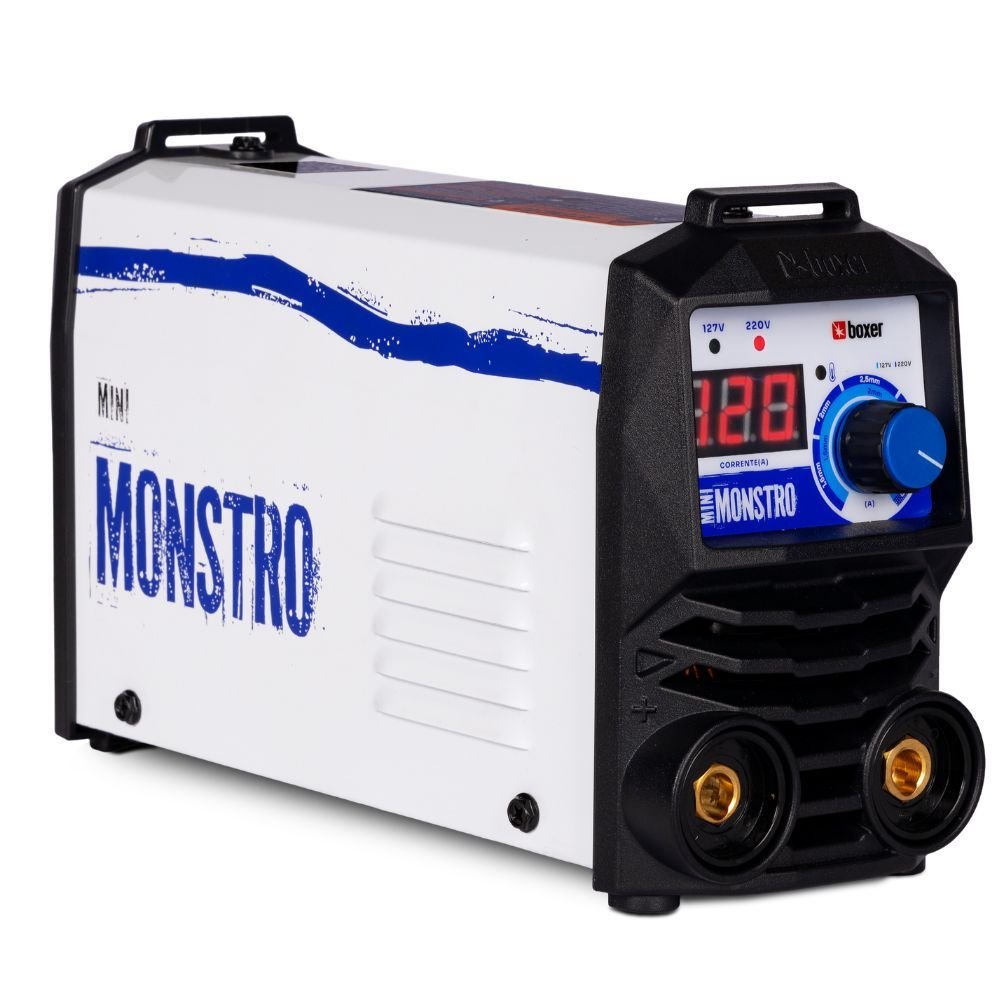 Máquina de Solda Inversora TIG/MMA Mini Monstro 120A 127/220V Bivolt BOXER