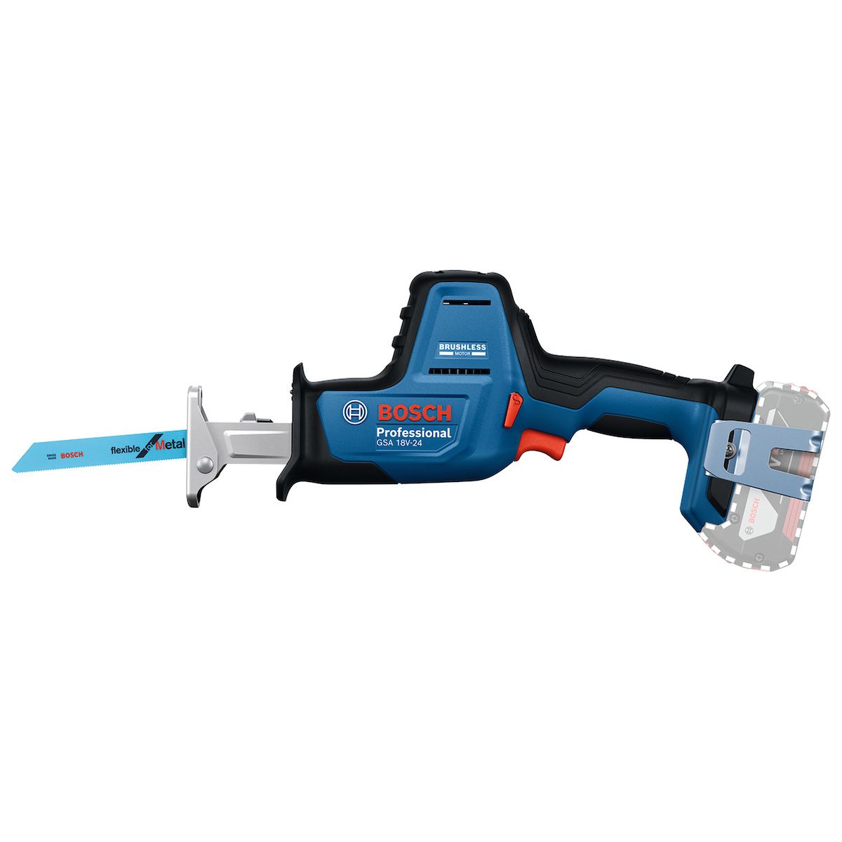 Serra Sabre GSA 18V-24 18V Brushless sem Bateria BOSCH