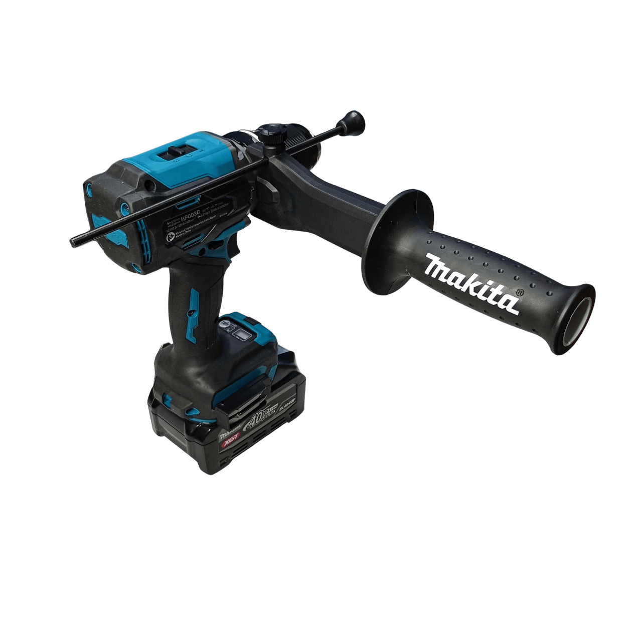 Parafusadeira/Furadeira HP003G 40V com 2 Baterias Carregador e Maleta MAKITA
