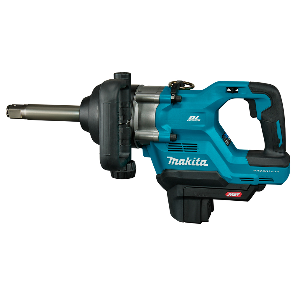 Chave de Impacto Longa TW010GT201 1 Pol. 40V Brushless com 2 Baterias 5,0Ah Carregador e Maleta MAKITA